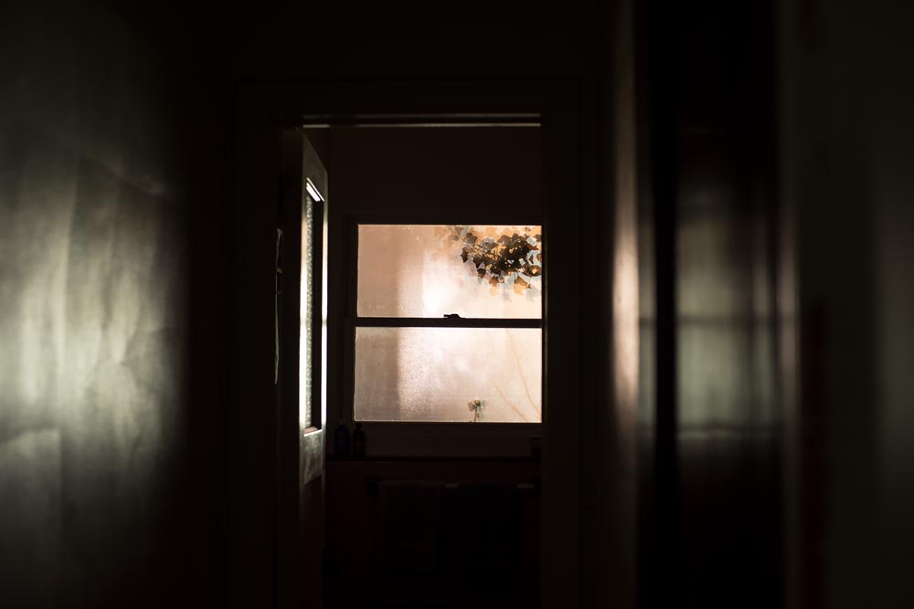 Fine art editorial photography: mysterious light interior, Steve Giovinco