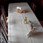 Contemporary fine art photography commissions NYC, dinner table, Steve Giovinco