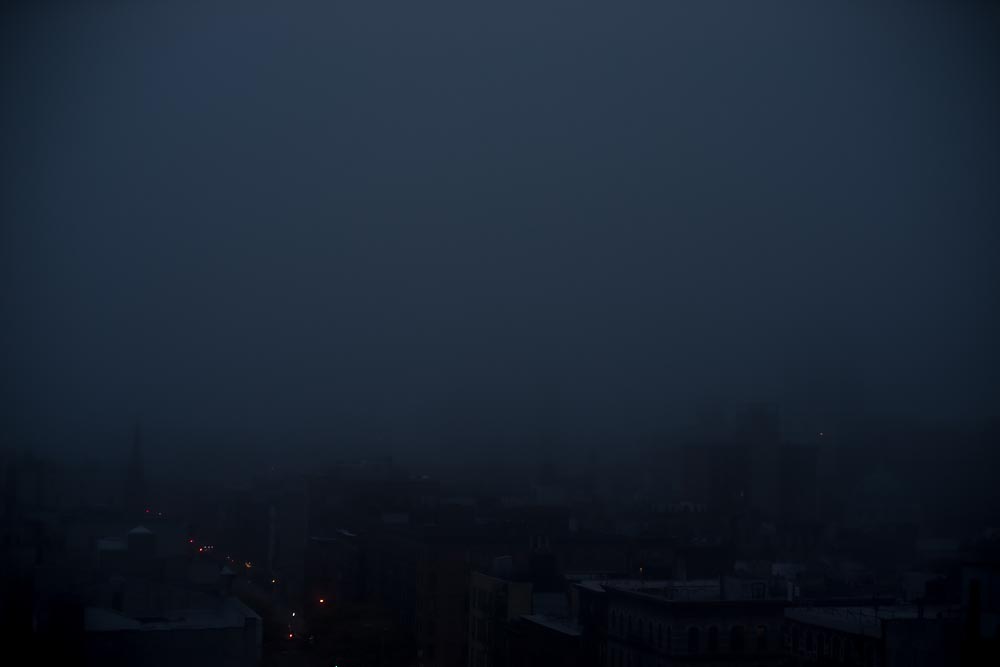 Morning fog looking over Second Avenue @SteveGiovinco
