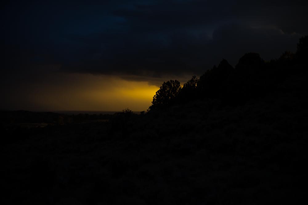 Twilight at the Edge of the World: Wyoming Photographed, Night Coming @SteveGiovinco