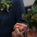 Fine art wedding documentary photography, holding hands in NYC, Steve Giovinco