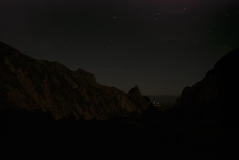 Looking Out to Mexico at Night on the Border: Big Bend National Park, Steve Giovinco