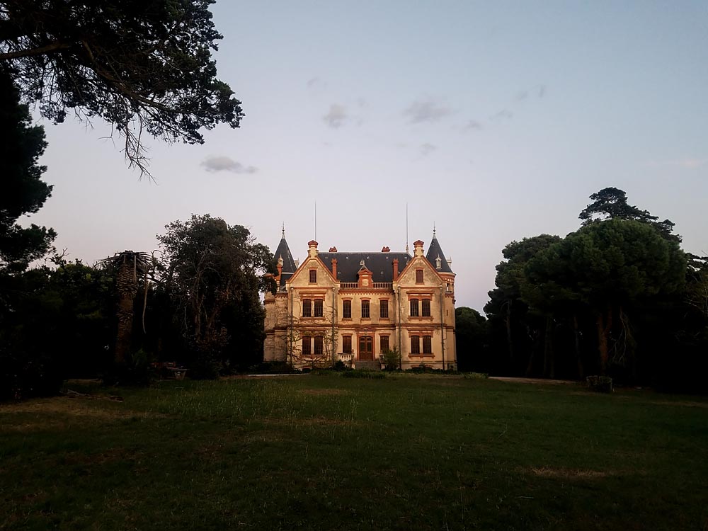 Artist-in-Residence, Rhapsodic Night Landscape Photographs and Exhibition in France: Chateau Twilight