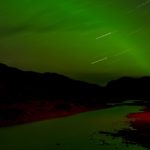 Darkland: Ethereal Greenland at Night (red and green)