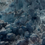 Photographing Greenland’s Photographing Greenland’s Primordial Landscape, Glacier Breaking Blue Ice: Lecture at Yale Club of New York