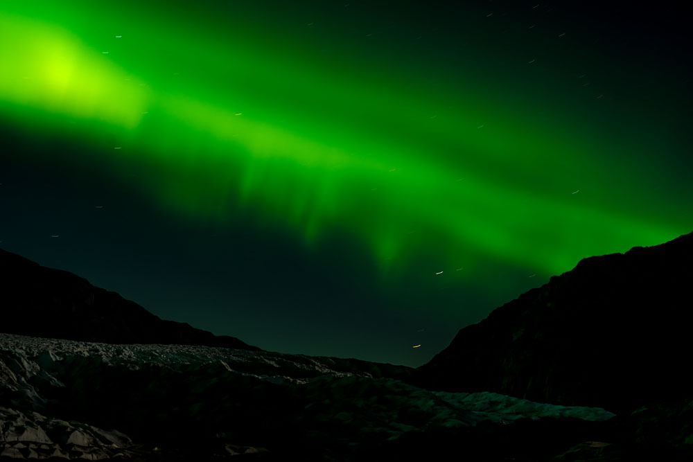 Some Real Northern Lights: Night Over Greenland