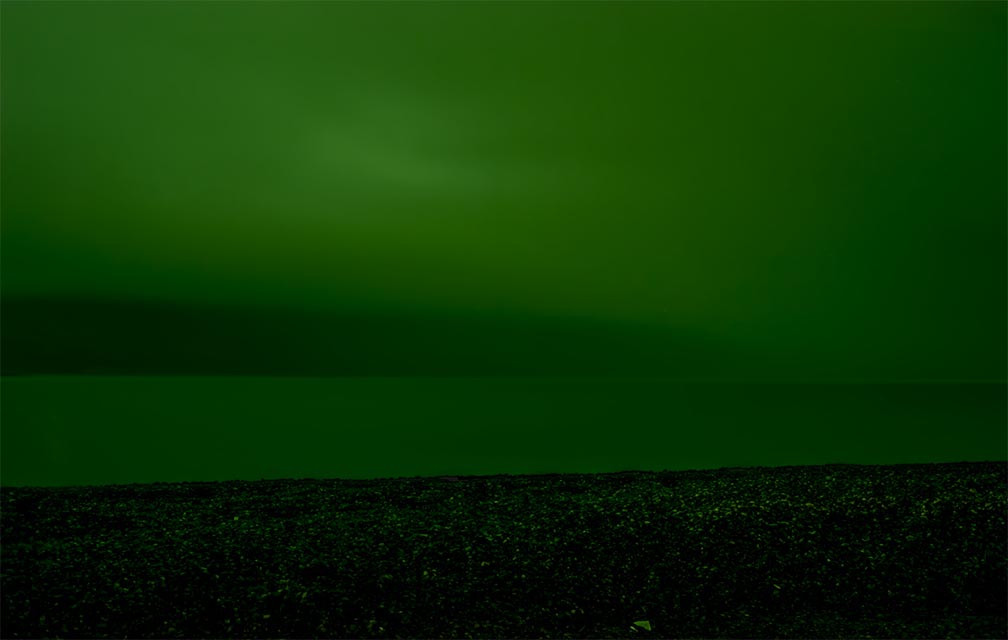 Darkland: Night Landscape Photographs in East Greenland Igaliku Beach