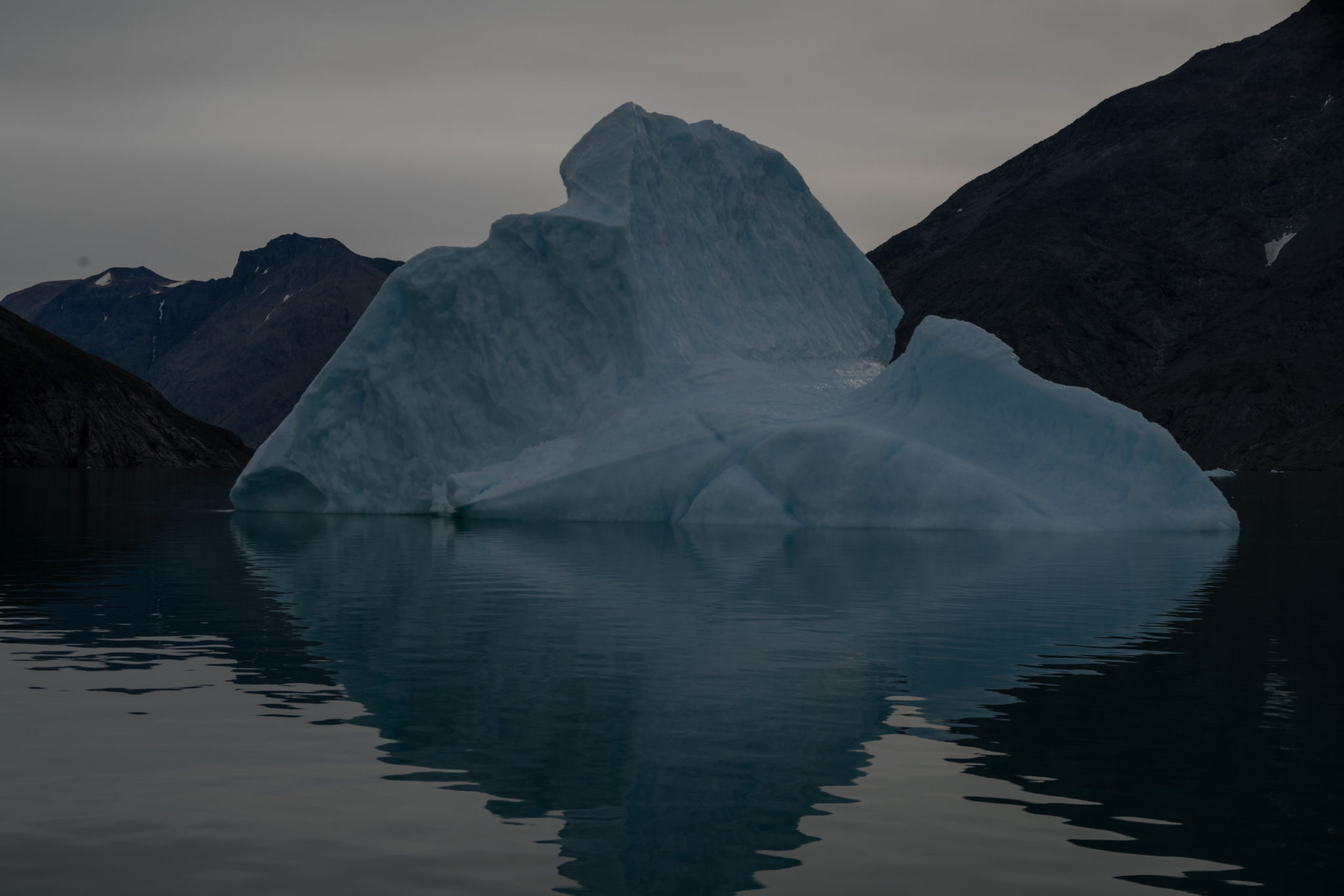 Fine Art Landscape Photographs of Arctic Greenland, Steve Giovinco: Glacier in Fjord