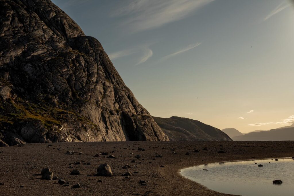 Greenland Night Landscape Photographs: Presentation, Steve Giovinco